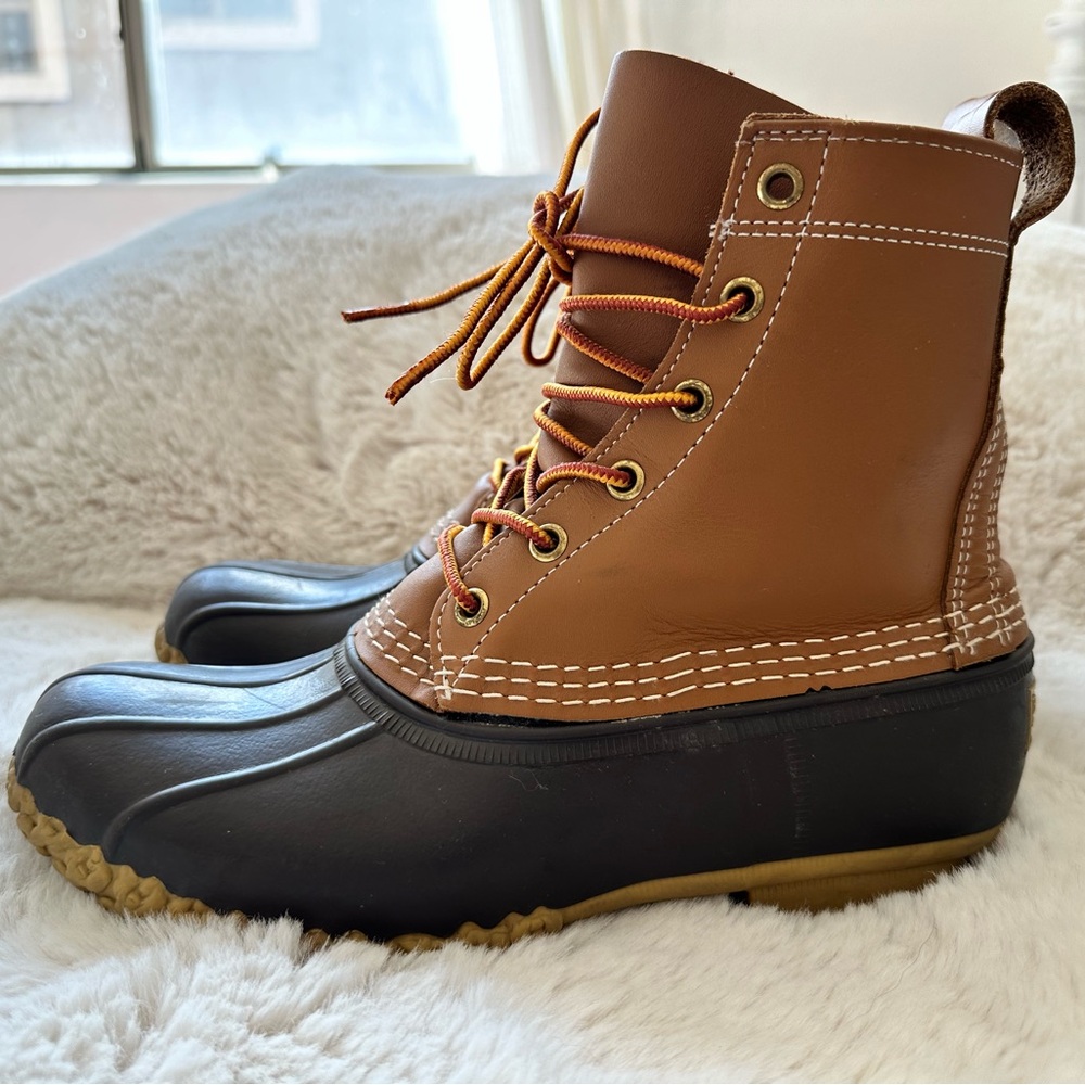 L.L.Bean Duck Boots 8”. Size: 8M. Excellent condition 🤎 - Picture 3 of 15
